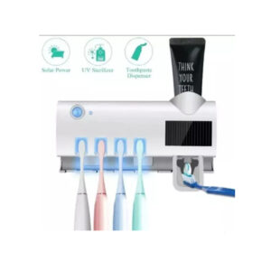 Porta cepillo dispensador de crema dental